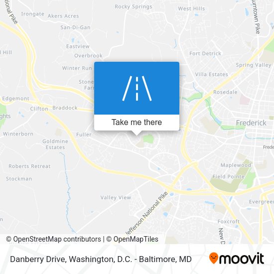 Mapa de Danberry Drive