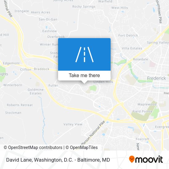David Lane map