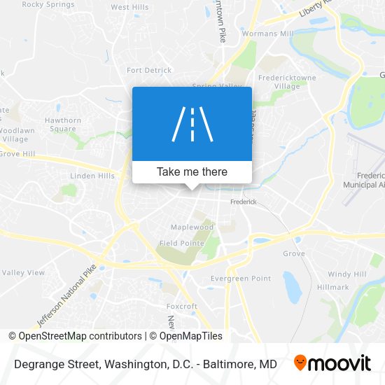 Mapa de Degrange Street