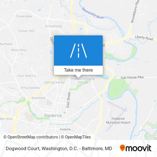 Dogwood Court map