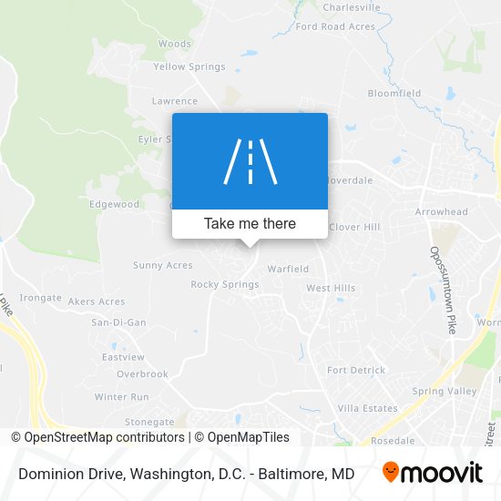 Dominion Drive map