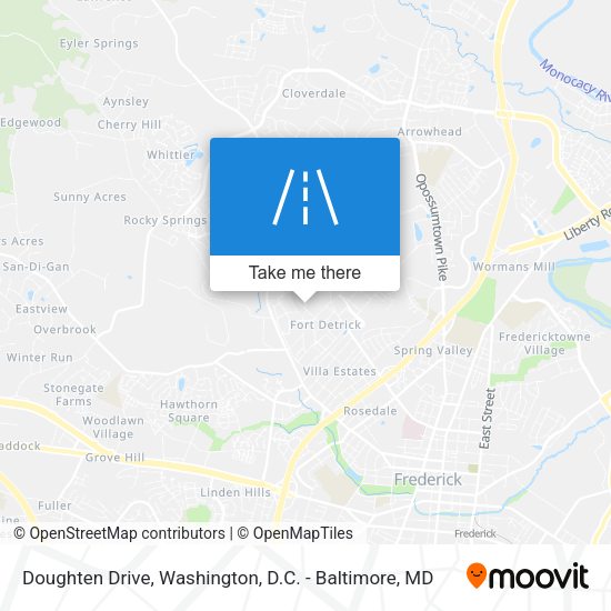 Mapa de Doughten Drive