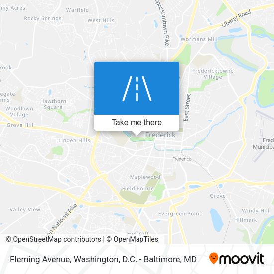 Fleming Avenue map