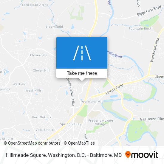 Hillmeade Square map