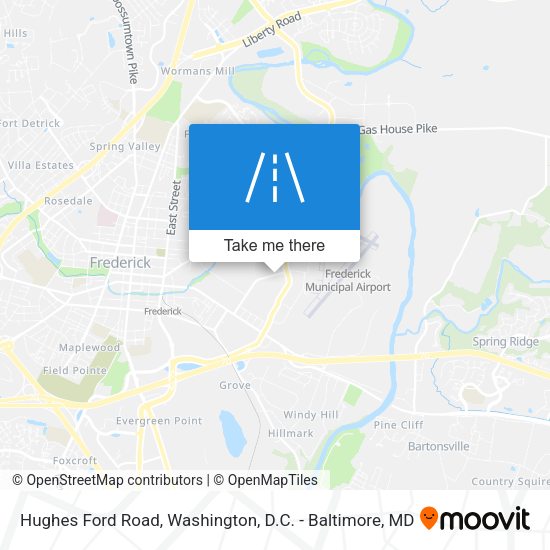 Mapa de Hughes Ford Road