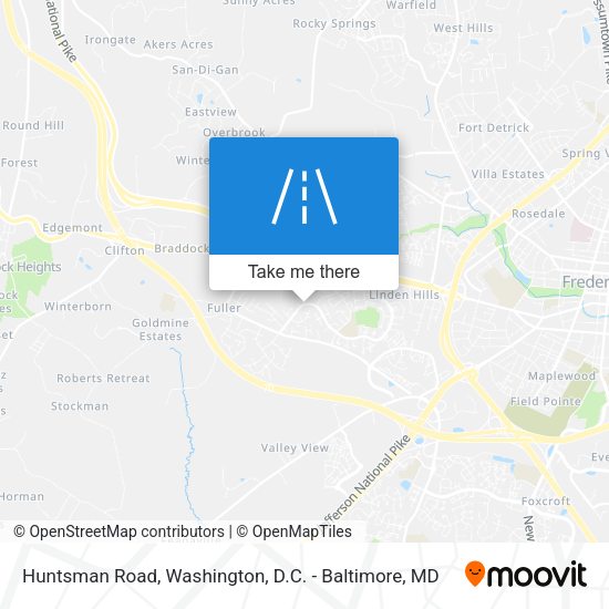 Huntsman Road map