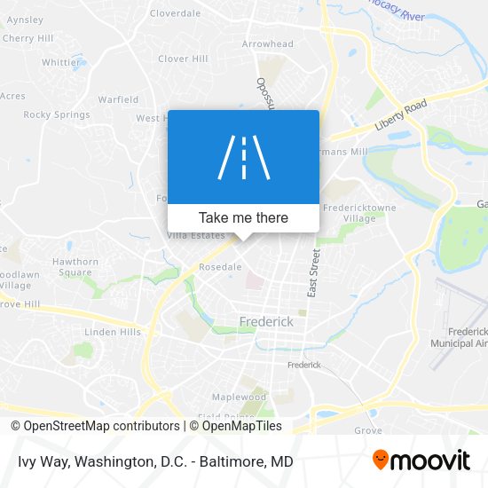 Mapa de Ivy Way