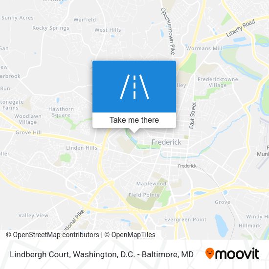 Mapa de Lindbergh Court