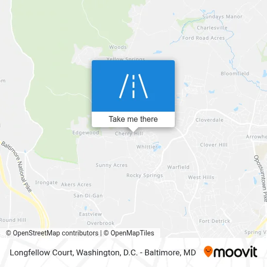 Longfellow Court map