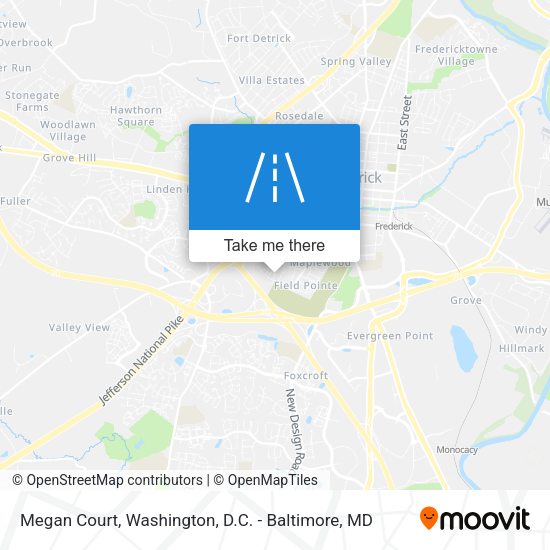 Megan Court map