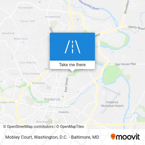 Mapa de Mobley Court