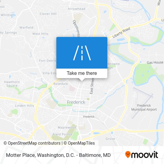 Motter Place map