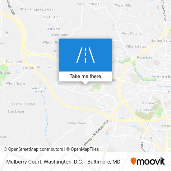 Mulberry Court map