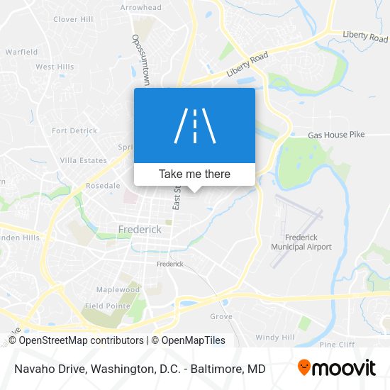 Mapa de Navaho Drive