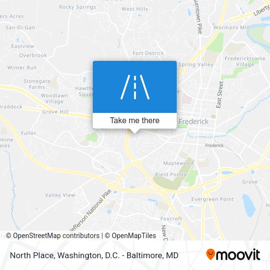 Mapa de North Place
