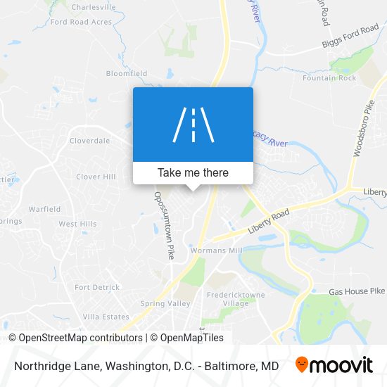 Mapa de Northridge Lane