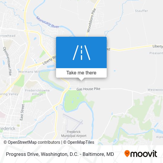 Progress Drive map