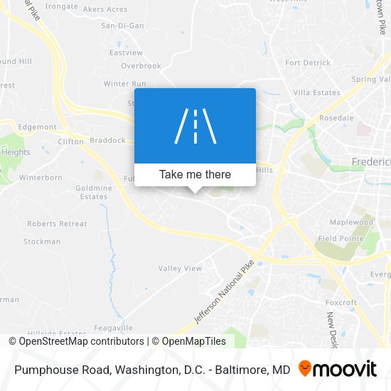Mapa de Pumphouse Road