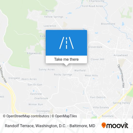 Randolf Terrace map