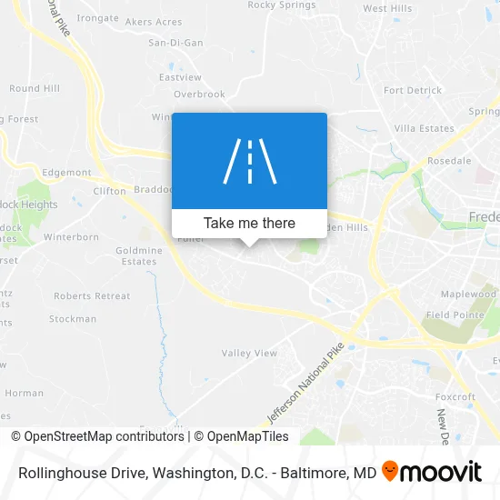 Rollinghouse Drive map