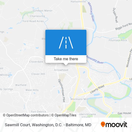 Sawmill Court map