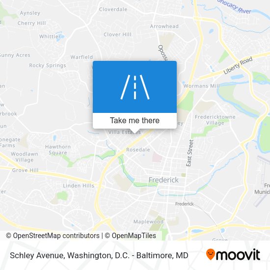 Schley Avenue map