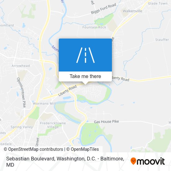 Mapa de Sebastian Boulevard