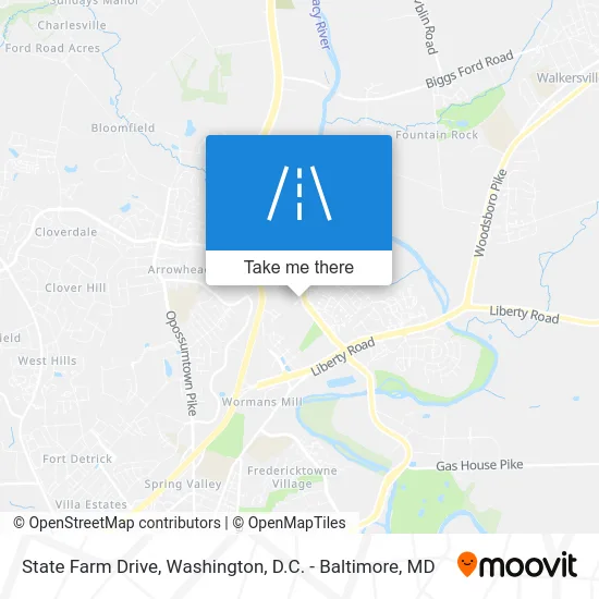 State Farm Drive map