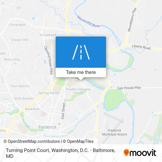 Turning Point Court map