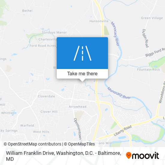 William Franklin Drive map