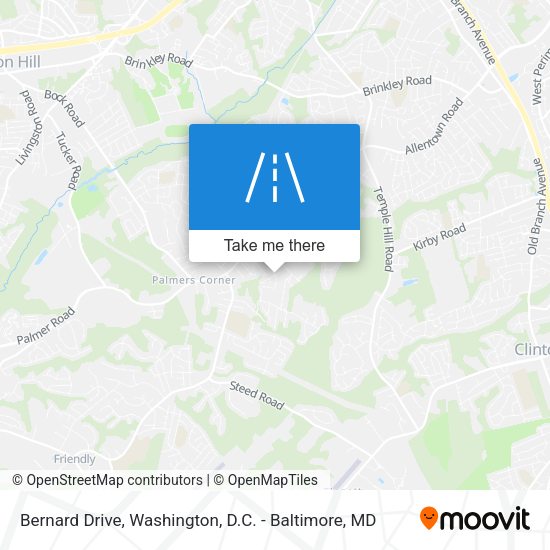 Mapa de Bernard Drive