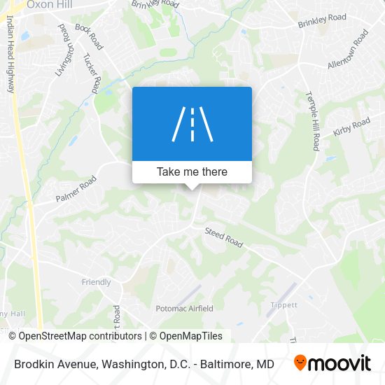 Brodkin Avenue map