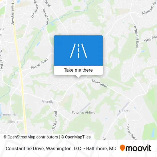 Constantine Drive map