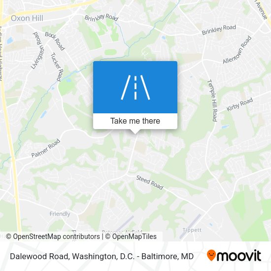 Dalewood Road map
