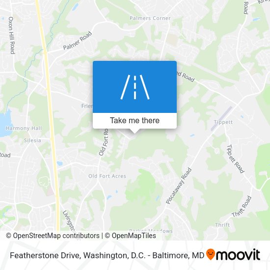 Mapa de Featherstone Drive
