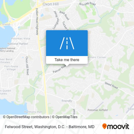 Felwood Street map