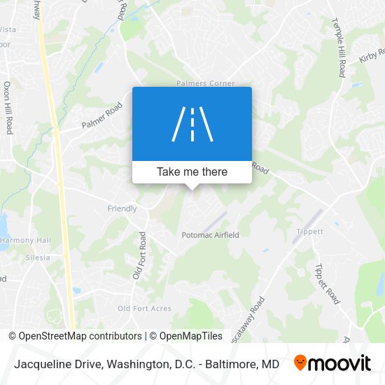 Jacqueline Drive map