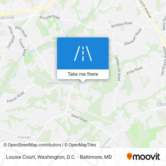 Louise Court map