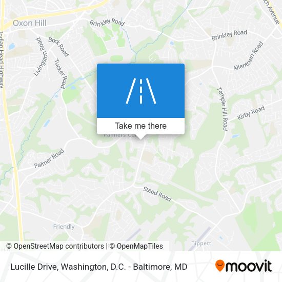 Lucille Drive map