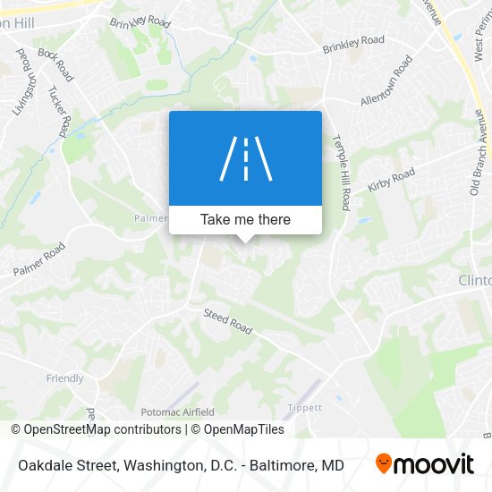 Oakdale Street map