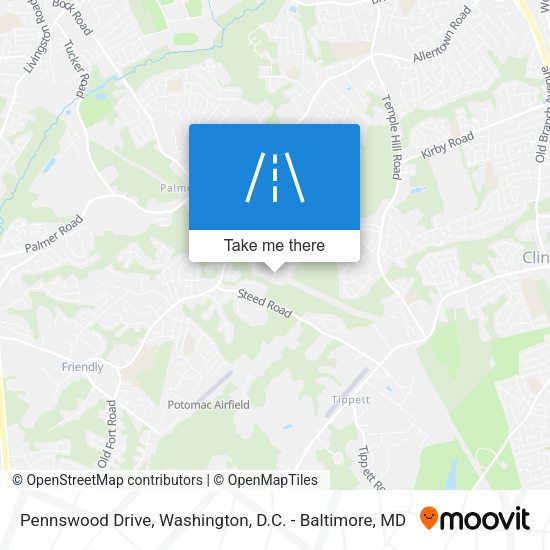 Pennswood Drive map