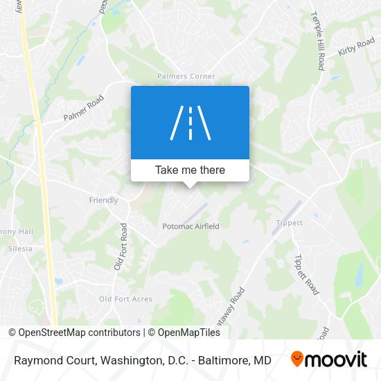 Mapa de Raymond Court