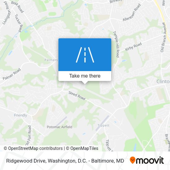 Mapa de Ridgewood Drive