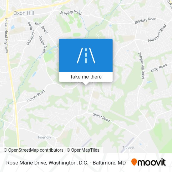 Rose Marie Drive map