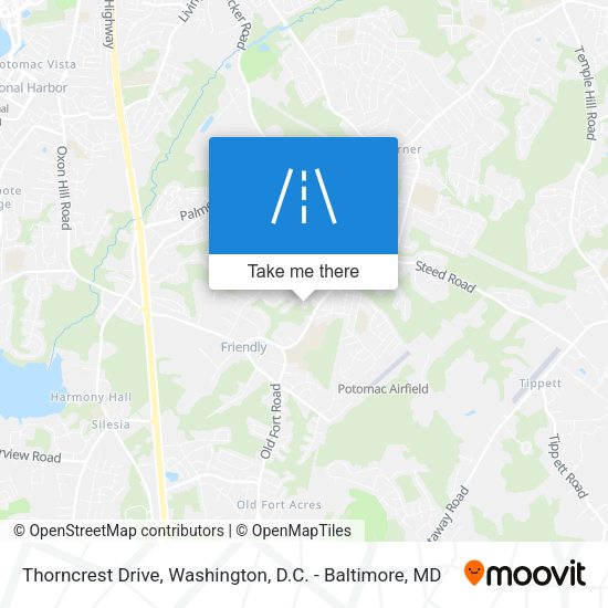 Mapa de Thorncrest Drive