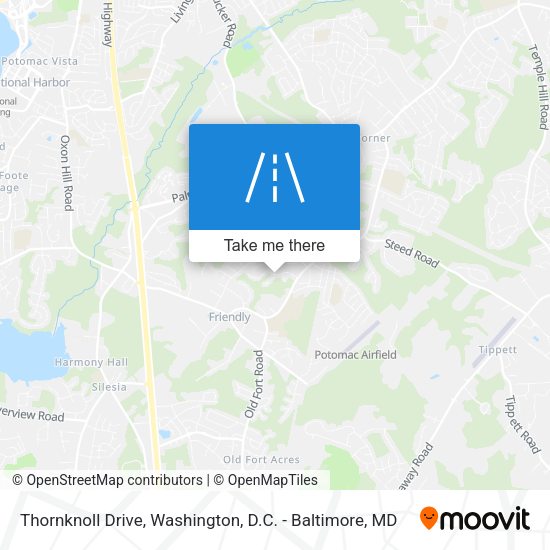 Thornknoll Drive map