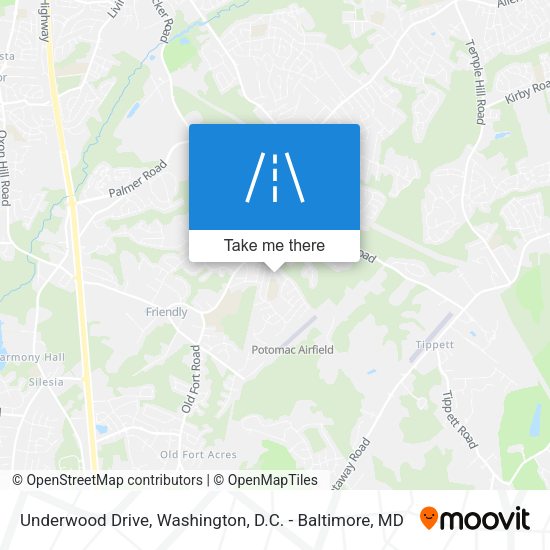 Mapa de Underwood Drive
