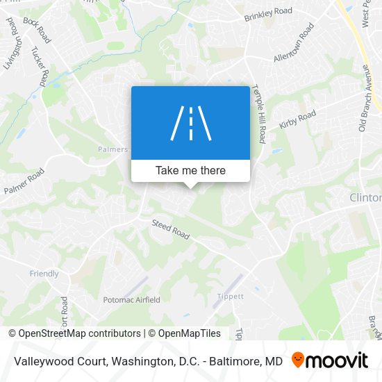 Valleywood Court map