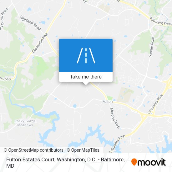 Fulton Estates Court map