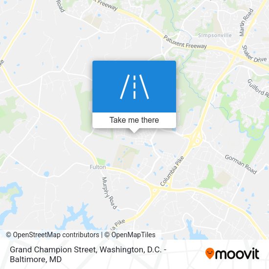 Mapa de Grand Champion Street